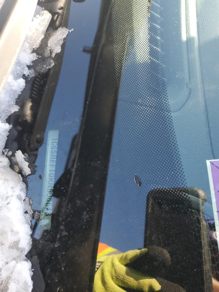 2019 RAM 1500 VIN 1C6SRFFT0KN608648 Copart auction photo, side / front end damage thumbnail 13