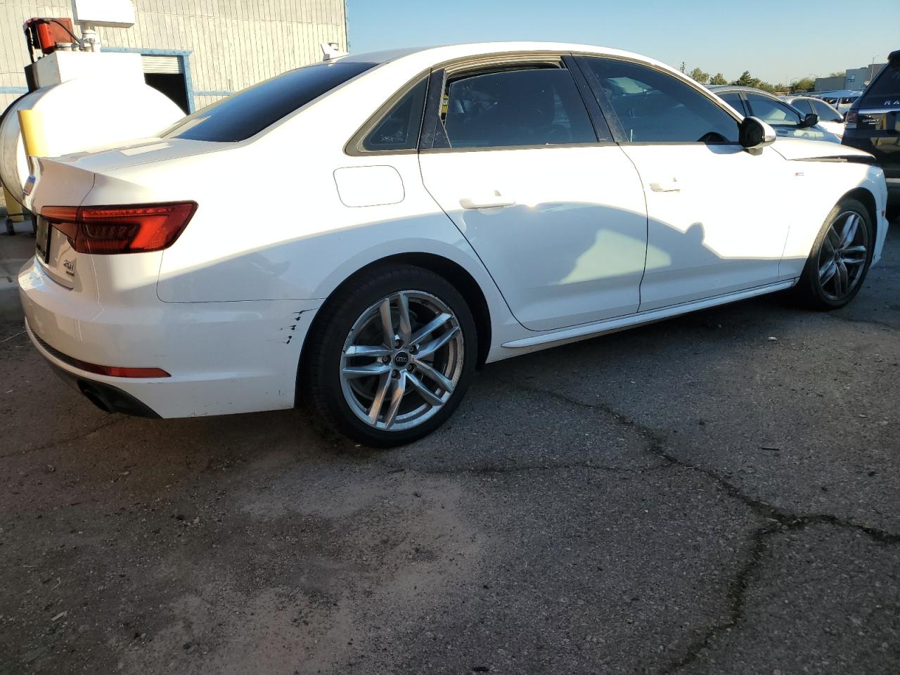 2017 Audi A4 VIN WAUKMAF40HN043715 Copart auction photo, front end damage thumbnail 3