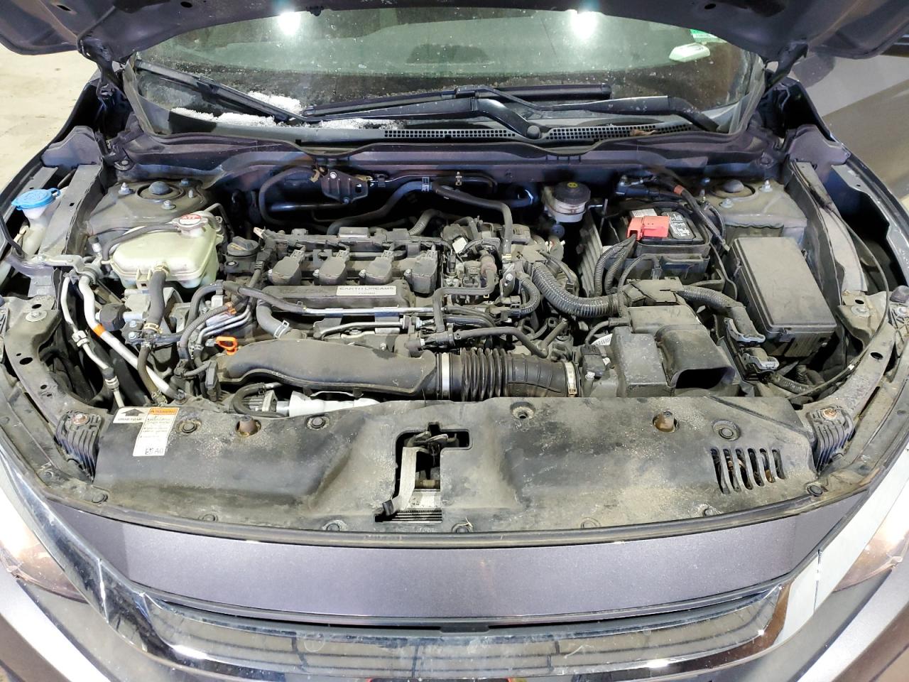 2018 Honda Civic VIN 2HGFC3B35JH354525 Copart auction photo, all over damage thumbnail 11