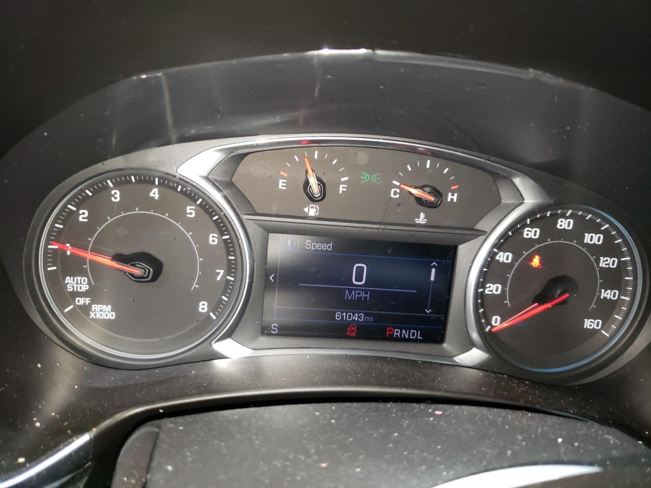 2020 Chevrolet Equinox VIN 3GNAXKEVXLS723214 Copart auction photo, rear end / hail damage thumbnail 9