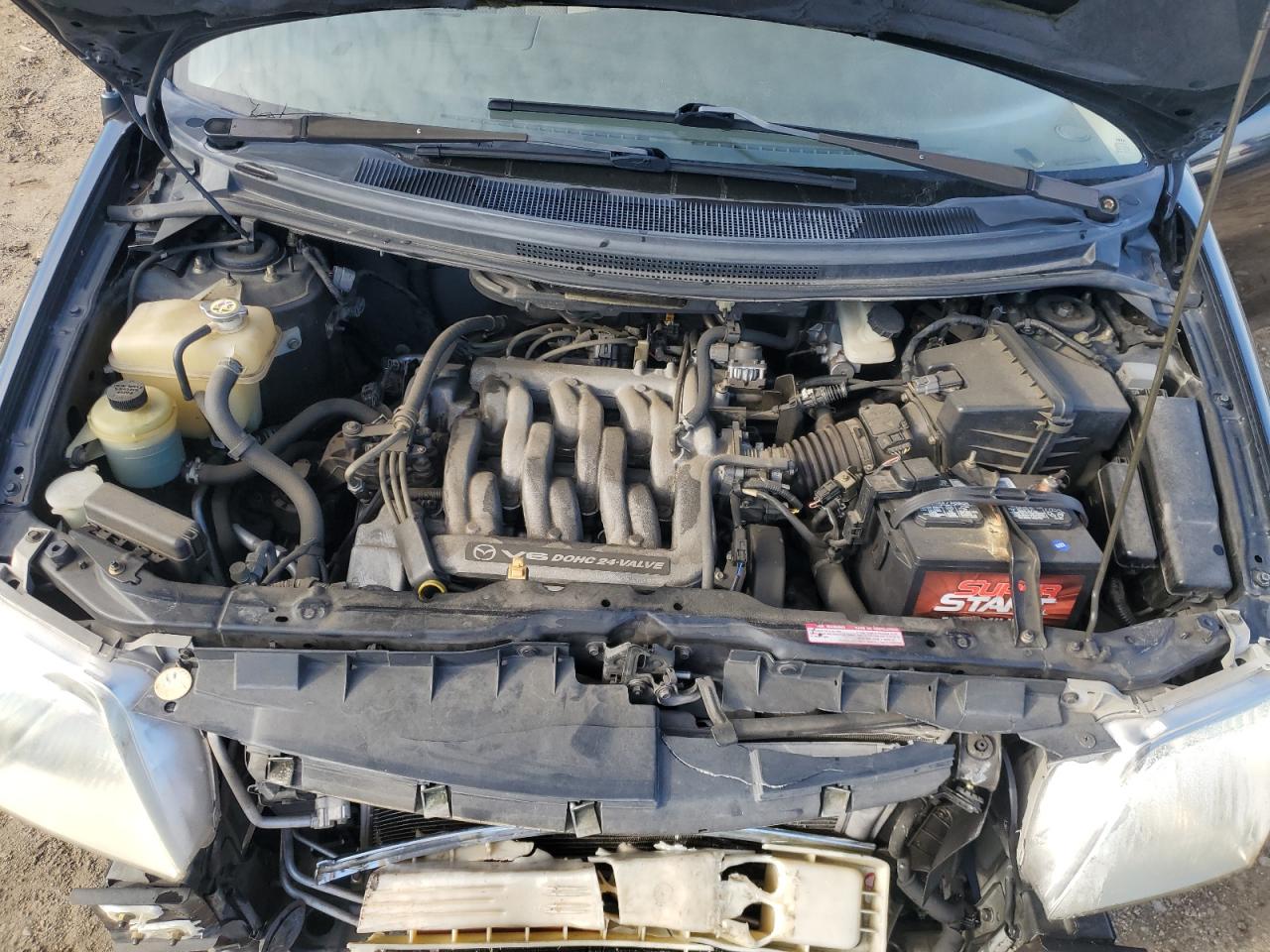 2000 Mazda MPV VIN JM3LW28G9Y0156565 Copart auction photo, front end damage thumbnail 14
