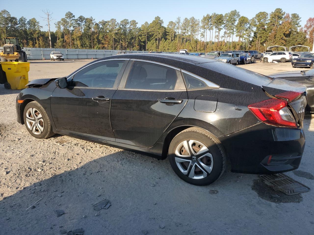 2017 Honda Civic VIN 19XFC2F55HE053747 Copart auction photo, front end damage thumbnail 2