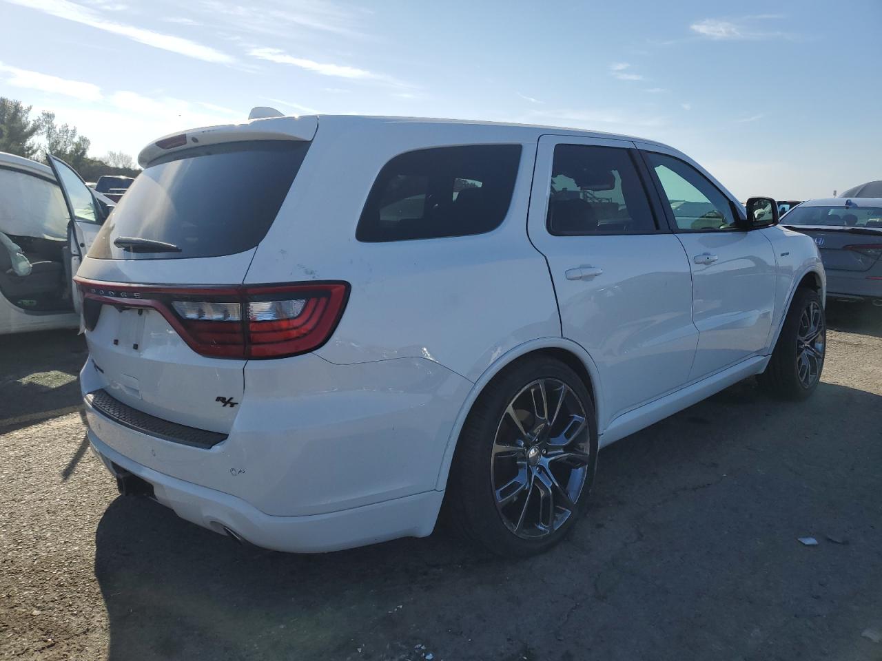 2015 Dodge Durango VIN 1C4SDJCT4FC861262 Copart auction photo, front end / side damage thumbnail 3