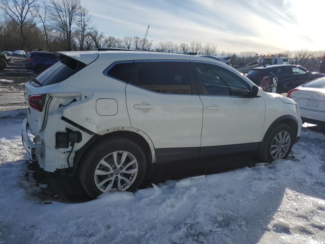 2021 Nissan Rogue VIN JN1BJ1AW6MW449624 Copart auction photo, rear end / side damage thumbnail 3