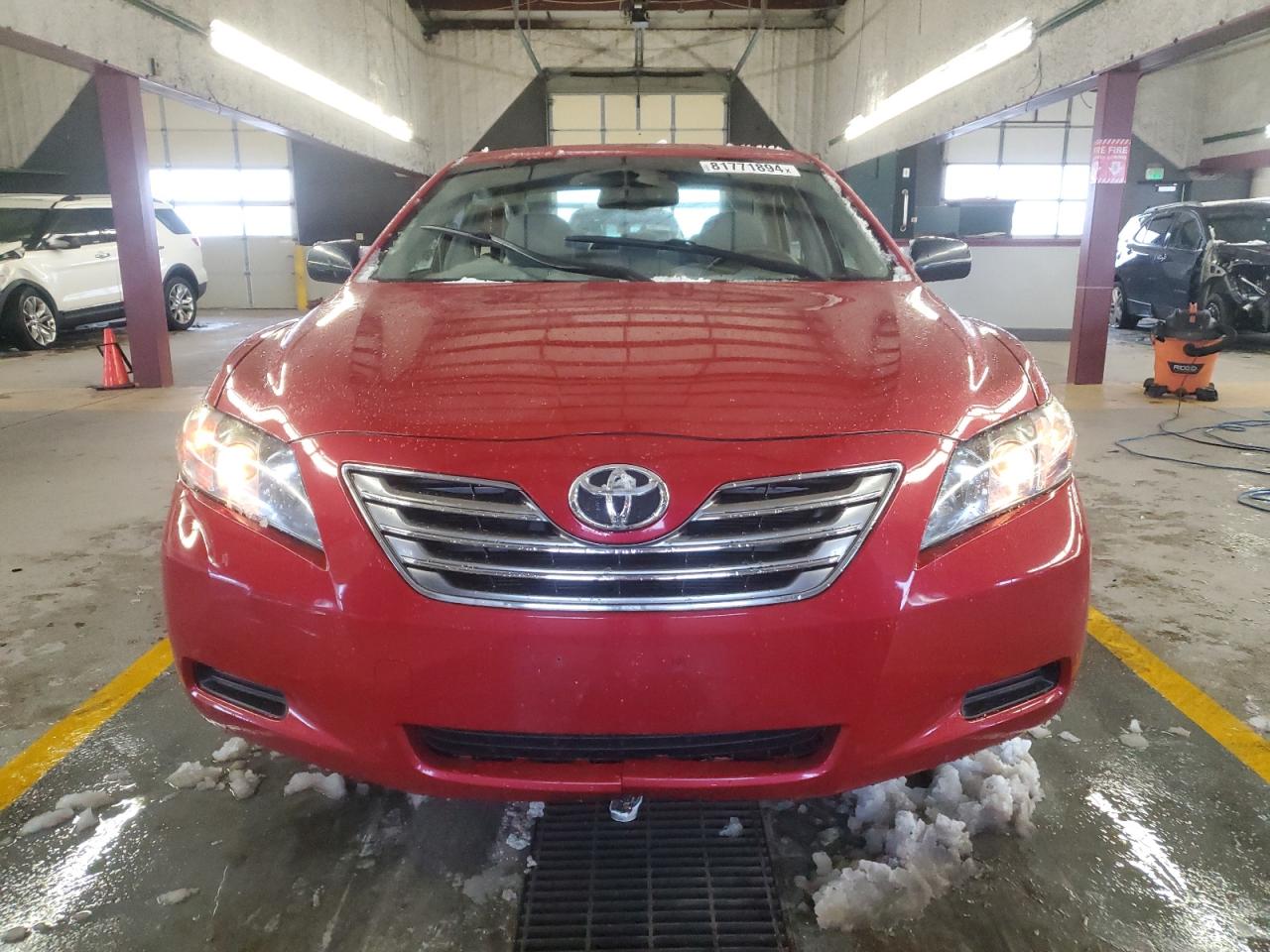 2007 Toyota Camry VIN JTNBB46K573015455 Copart auction photo, side / rear end damage thumbnail 5