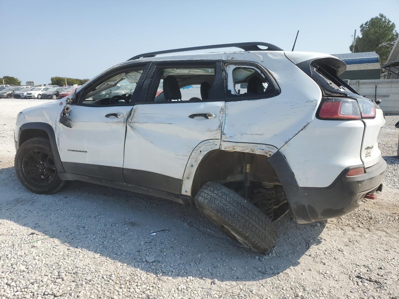 2019 Jeep Cherokee VIN 1C4PJMBN2KD225253 Copart auction photo, rollover damage thumbnail 2