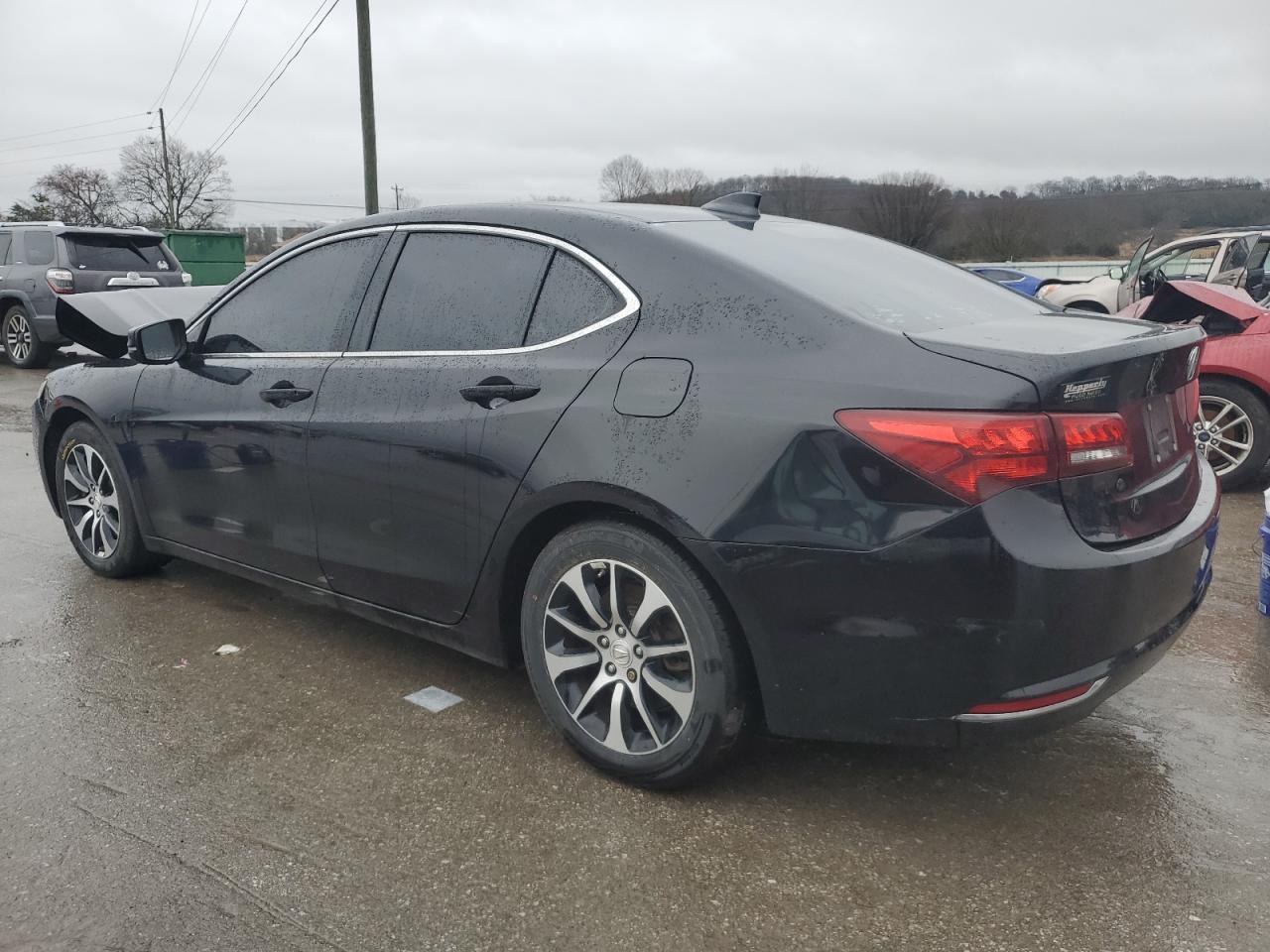 2017 Acura TLX VIN 19UUB1F33HA003128 Copart auction photo, front end / side damage thumbnail 2