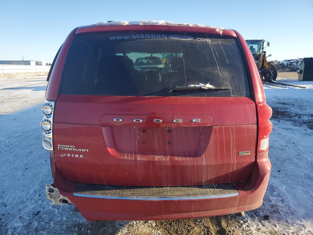 2012 Dodge Caravan VIN 2C4RDGCG0CR274063 Copart auction photo, all over / hail damage thumbnail 6