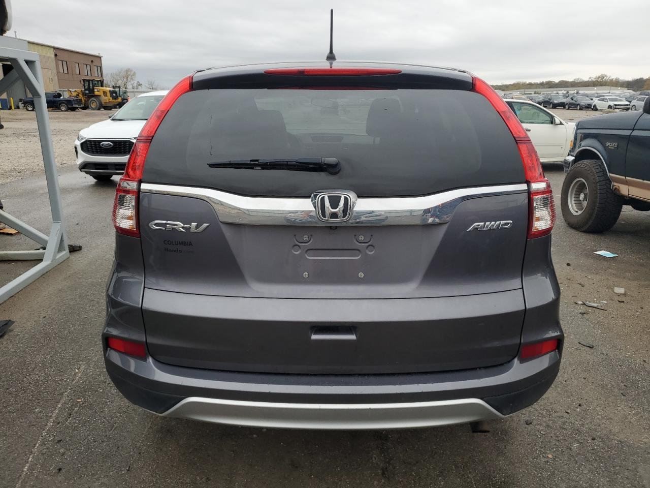2016 Honda CR-V VIN 5J6RM4H55GL140101 Copart auction photo, front end damage thumbnail 6