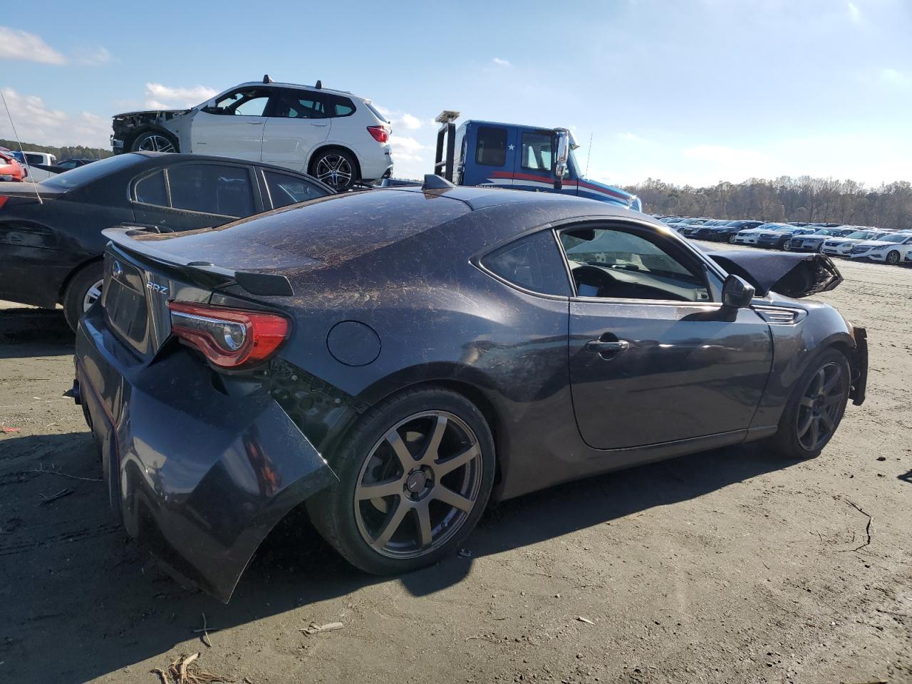 2017 Subaru BRZ VIN JF1ZCAC19H8603346 Copart auction photo, front end / rear end damage thumbnail 3