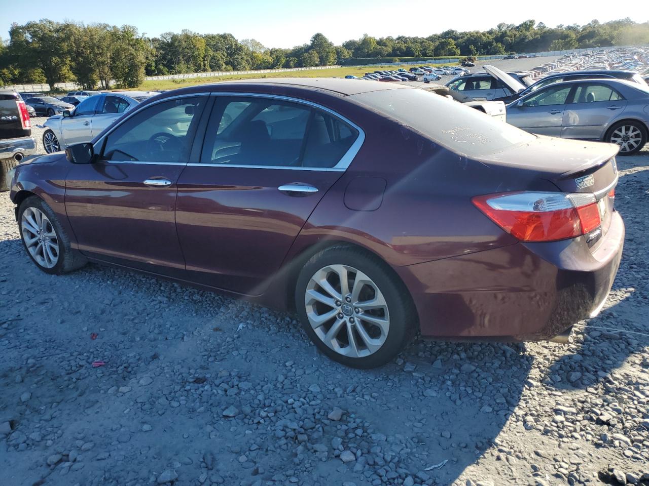 2013 Honda Accord VIN 1HGCR2F5XDA067899 Copart auction photo, front end damage thumbnail 2