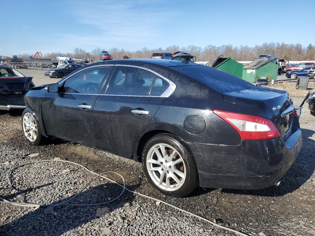 2010 Nissan Maxima VIN 1N4AA5AP9AC858213 Copart auction photo, front end / side damage thumbnail 2