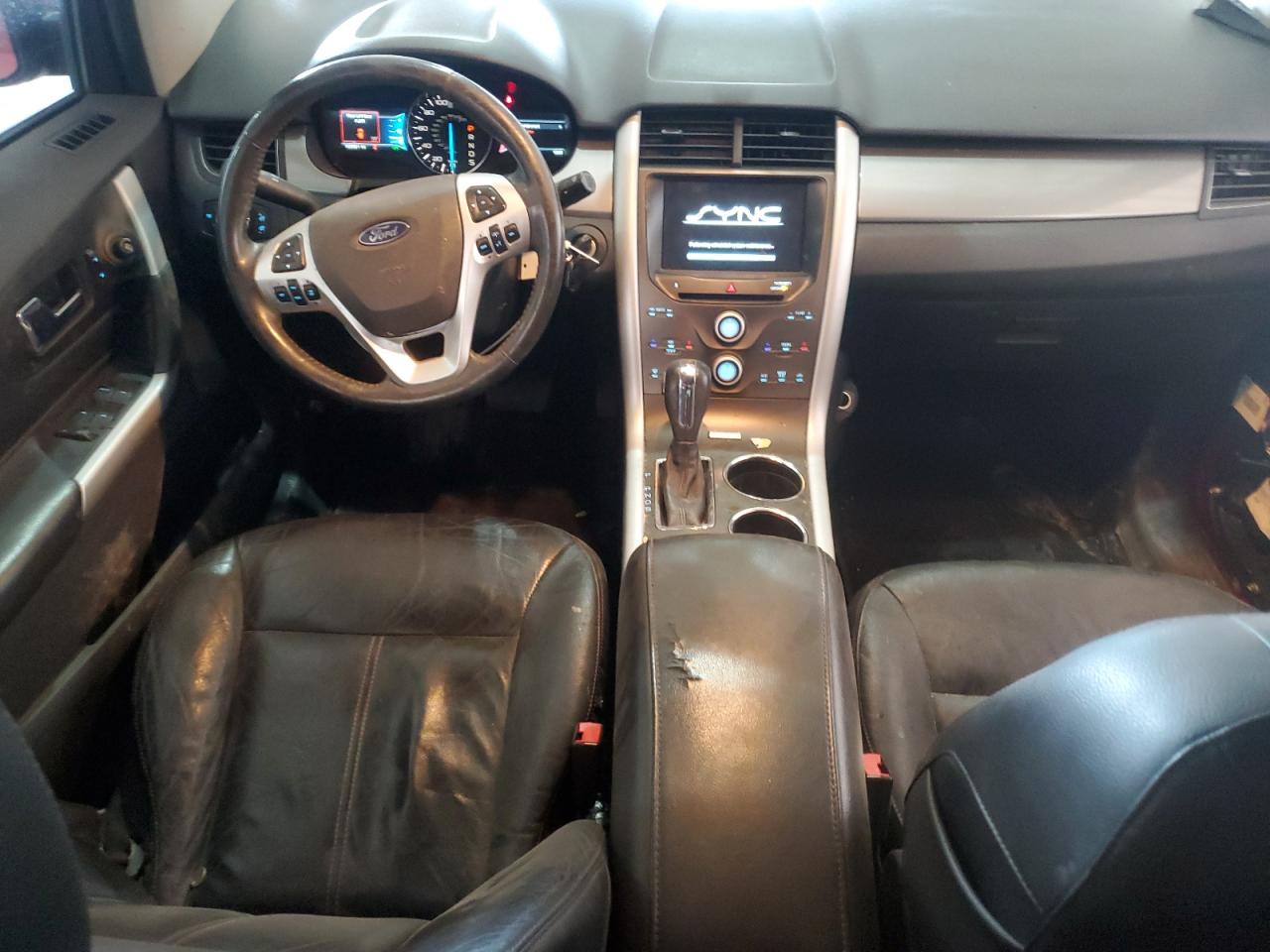 2014 Ford Edge VIN 2FMDK4JC7EBB33741 Copart auction photo, front end / side damage thumbnail 8