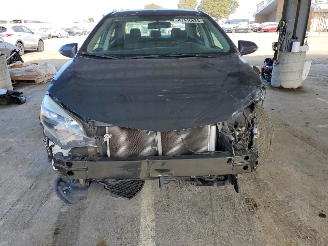2016 Toyota Corolla VIN 5YFBURHE7GP368712 Copart auction photo, front end damage thumbnail 5