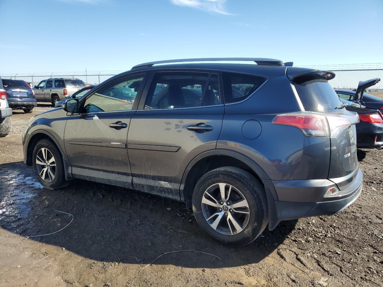 2017 Toyota RAV 4 VIN JTMWFREV4HD100544 Copart auction photo, front end / side damage thumbnail 2