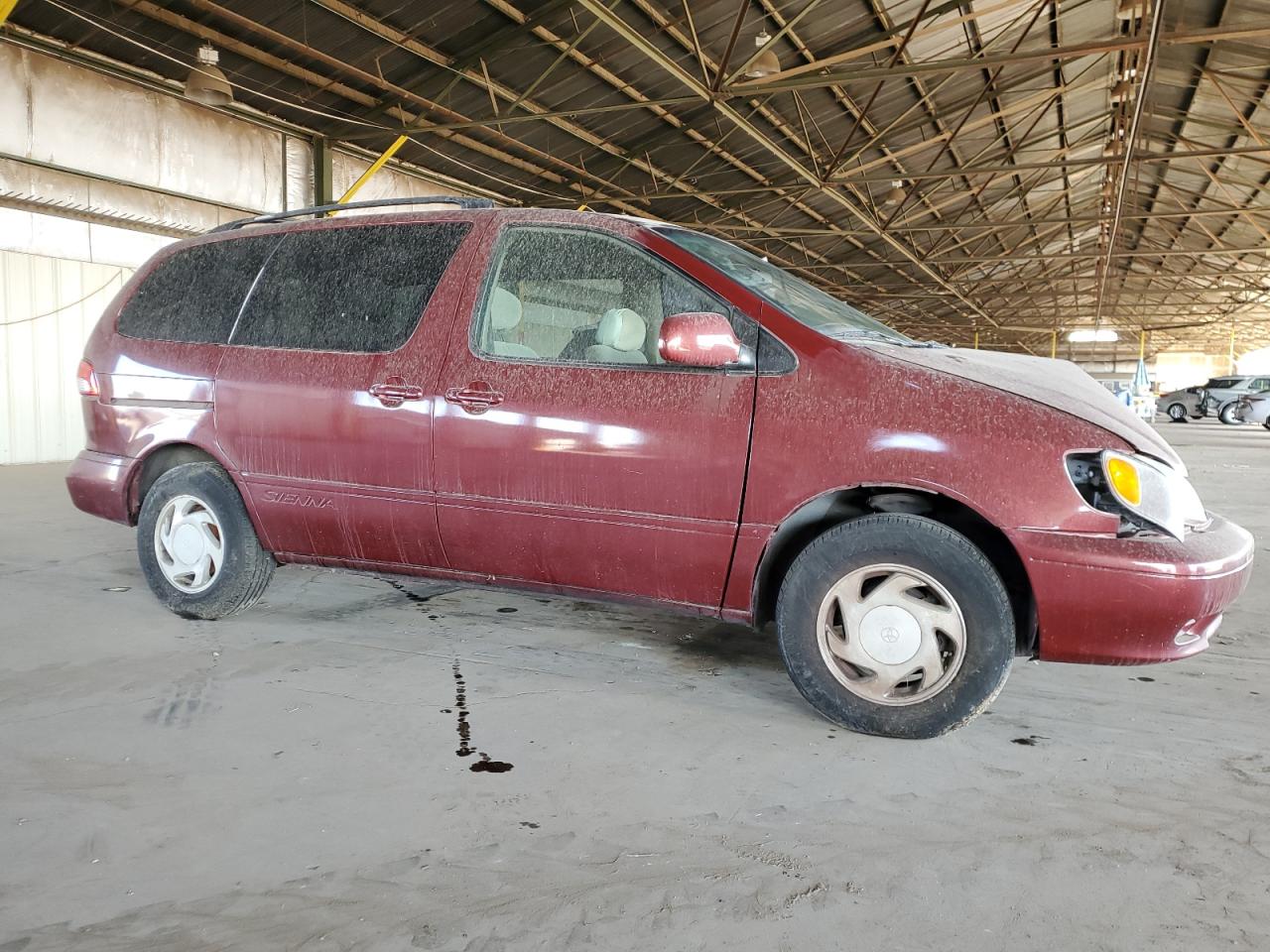 2003 Toyota Sienna VIN 4T3ZF13C83U548443 Copart auction photo, front end / mechanical damage thumbnail 4