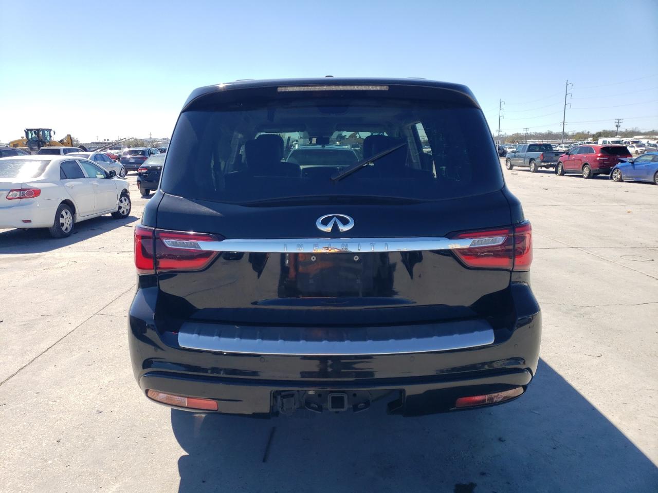 2020 Infiniti QX80 VIN JN8AZ2NF9L9701014 Copart auction photo, side damage thumbnail 6