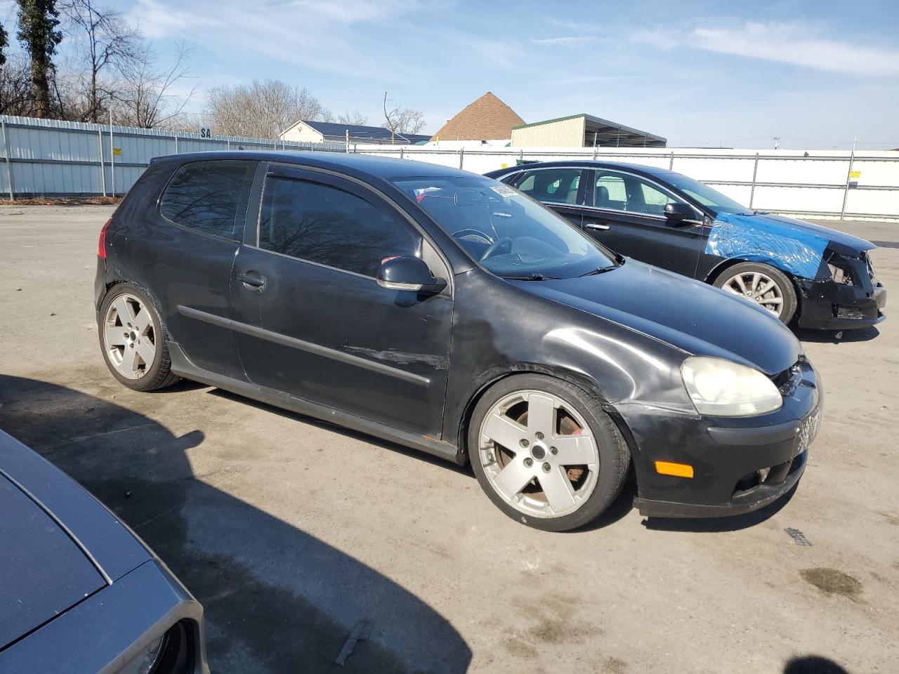2009 Volkswagen Golf VIN WVWAB71K59W104212 Copart auction photo, side / minor dent/scratches damage thumbnail 4