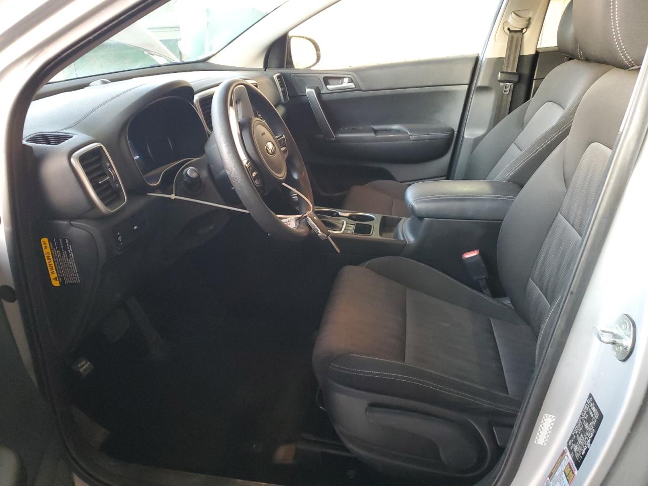 2021 KIA Sportage VIN KNDPMCAC8M7940170 Copart auction photo, front end damage thumbnail 7