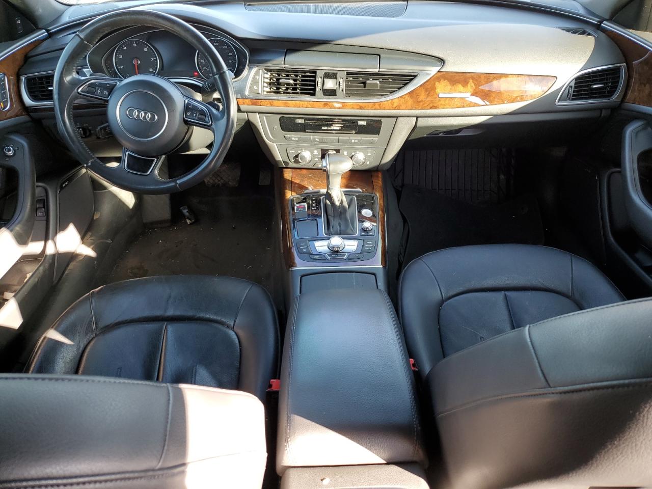 2015 Audi A6 VIN WAUFGAFC8FN019658 Copart auction photo, front end damage thumbnail 8