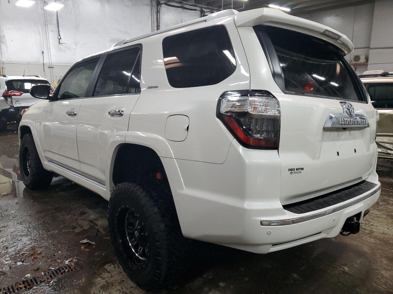 2019 Toyota 4Runner VIN JTEBU5JR0K5734212 Copart auction photo, front end / side damage thumbnail 2