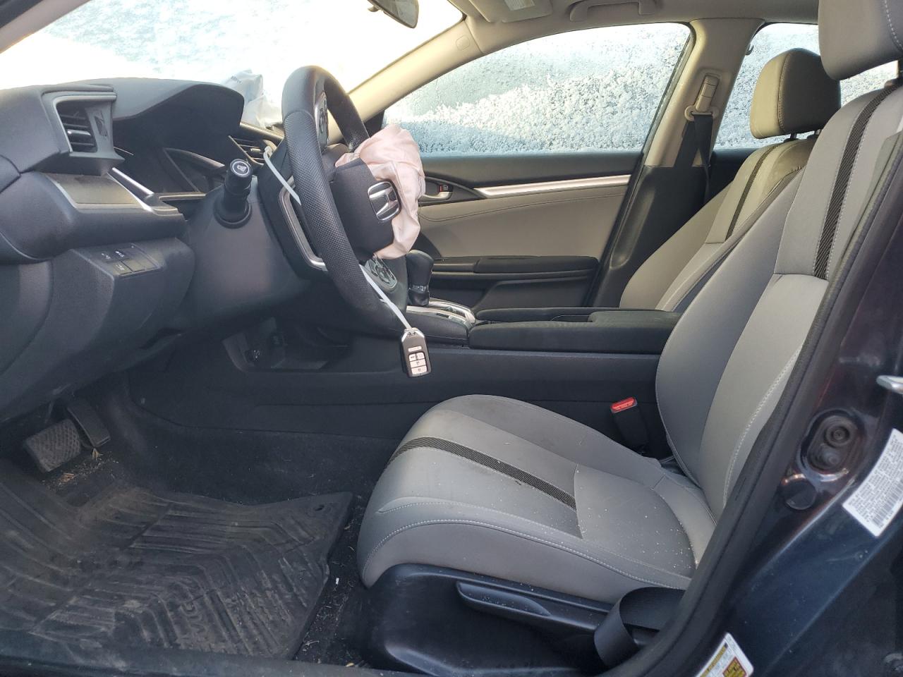 2016 Honda Civic VIN 19XFC1F4XGE220751 Copart auction photo, undercarriage damage thumbnail 7