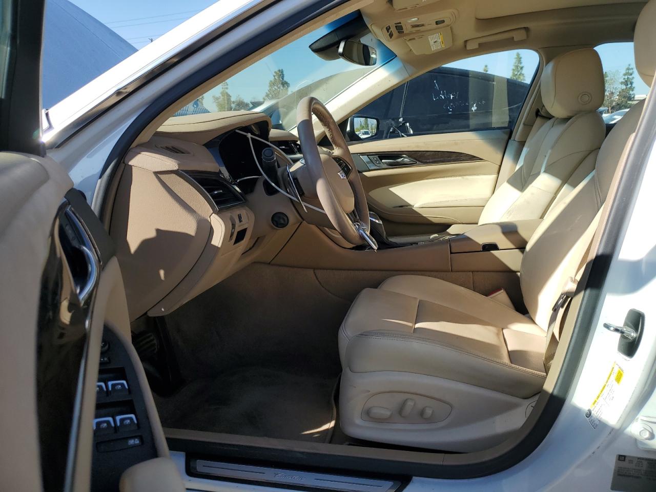2015 Cadillac CTS VIN 1G6AR5S30F0125039 Copart auction photo, side / undercarriage damage thumbnail 7