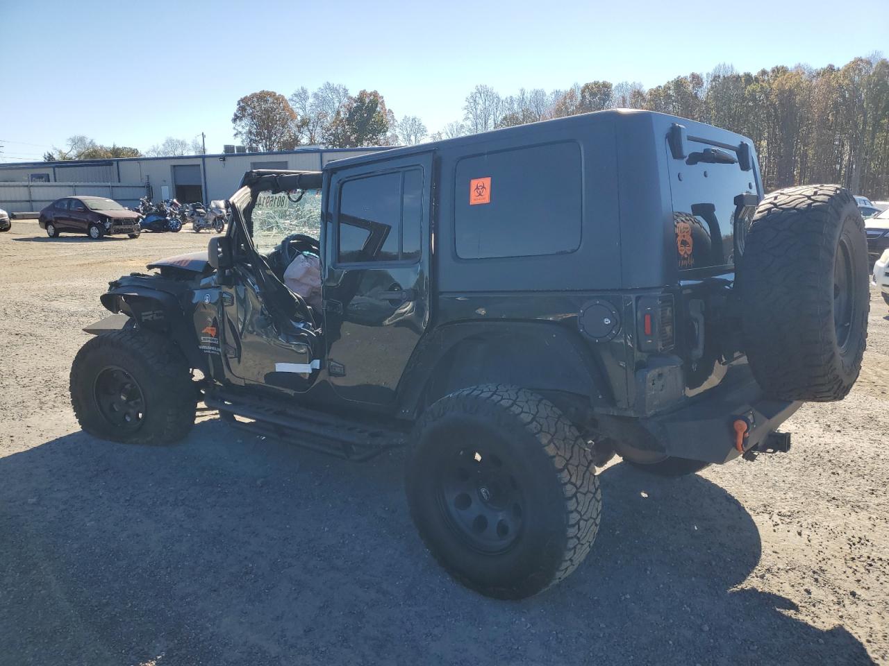2010 Jeep Wrangler VIN 1J4BA3H16AL179661 Copart auction photo, all over damage thumbnail 2