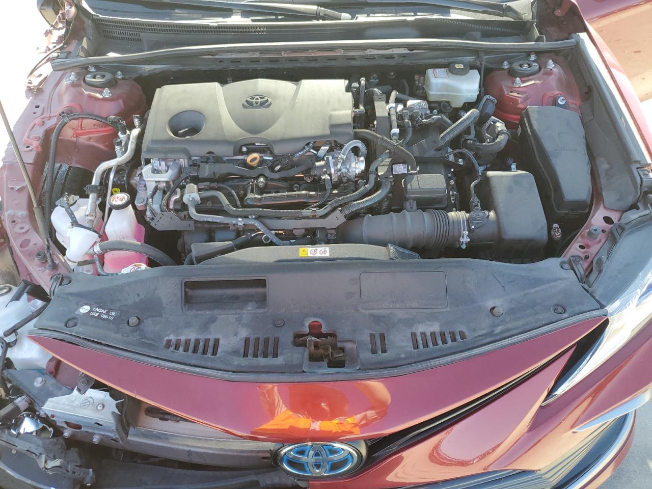2022 Toyota Camry VIN 4T1C31AK9NU589748 Copart auction photo, all over / side damage thumbnail 11