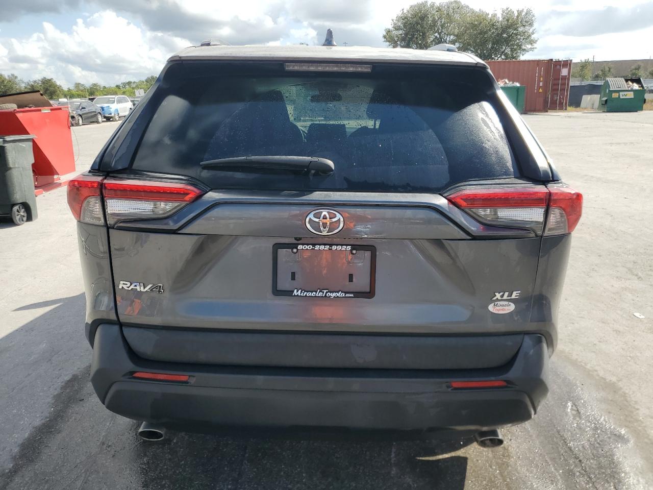 2020 Toyota RAV 4 VIN 2T3W1RFV6LC076340 Copart auction photo, side damage thumbnail 6