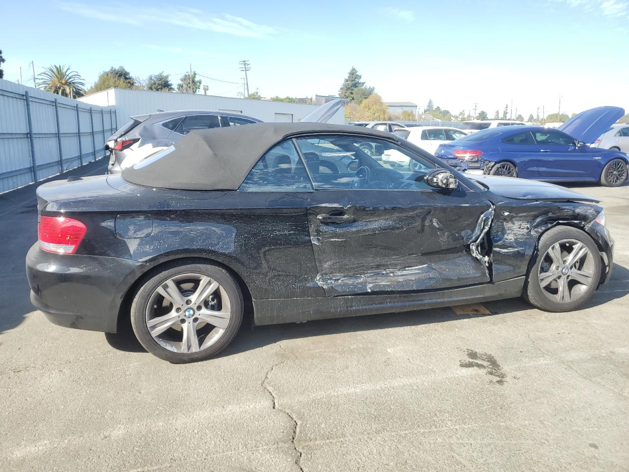 2009 BMW 1er VIN WBAUN13529VH81121 Copart auction photo, side damage thumbnail 3
