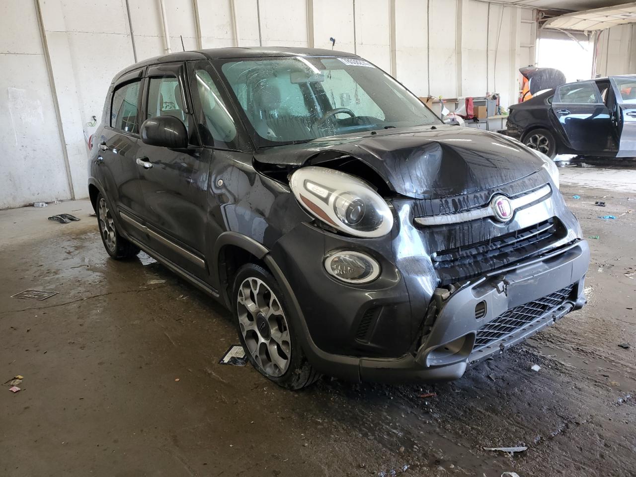 2017 Fiat 500 VIN ZFBCFADHXHZ039285 Copart auction photo, front end / minor dent/scratches damage thumbnail 4