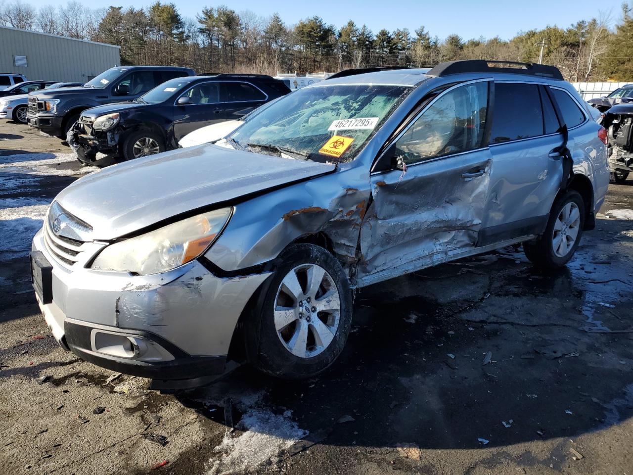 2012 Subaru Outback VIN 4S4BRDKC7C2243144