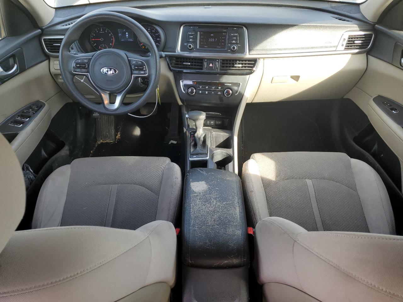 2016 KIA Optima VIN KNAGT4L37G5079809 Copart auction photo, rear end damage thumbnail 8
