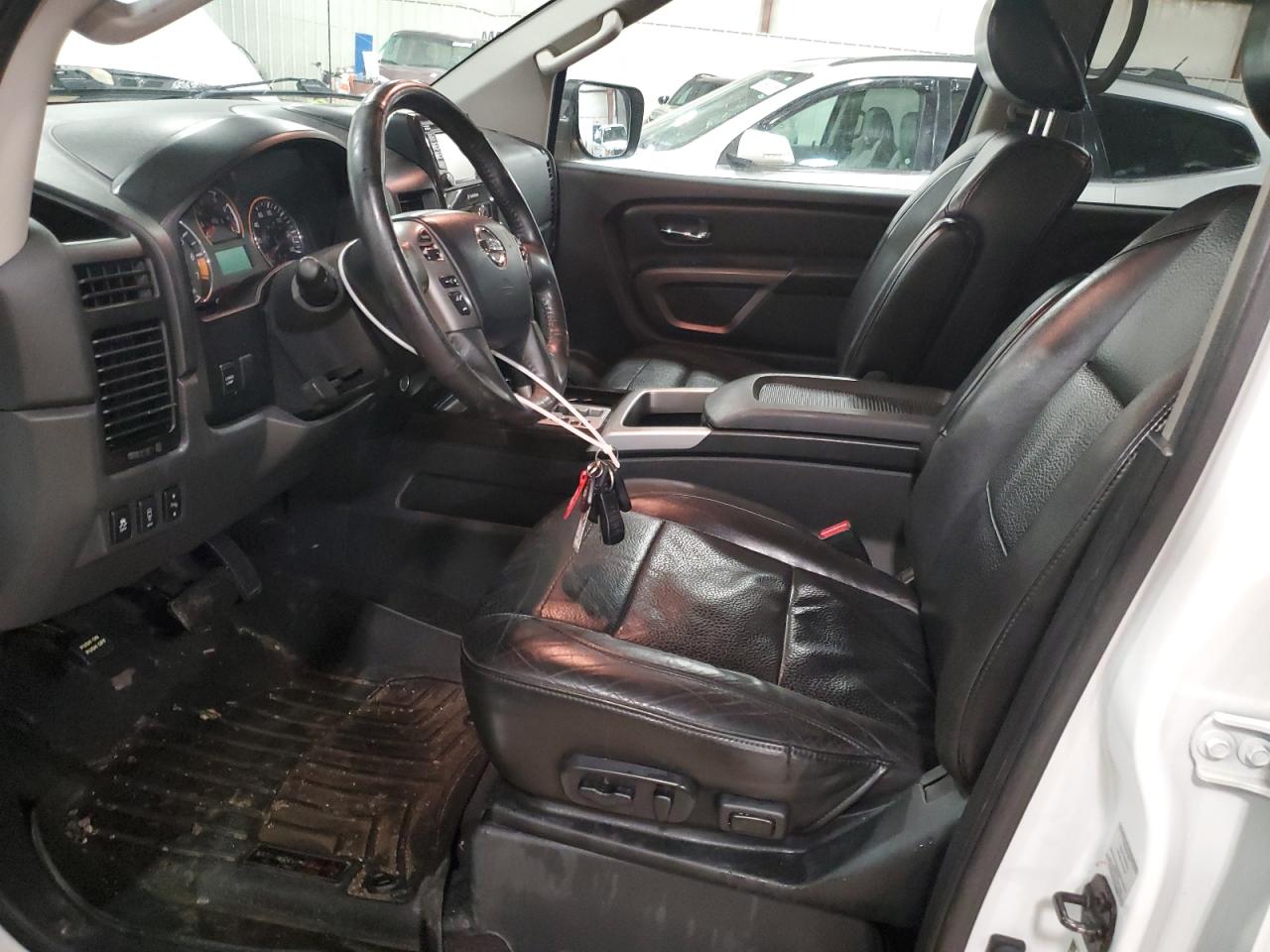 2015 Nissan Titan VIN 1N6AA0EC1FN513139 Copart auction photo, rear end damage thumbnail 7
