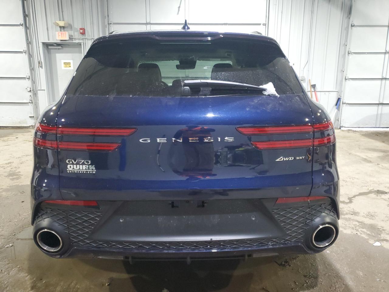 2025 Genesis Gv70 VIN 5NMMCDTC7SH029228 Copart auction photo, front end / minor dent/scratches damage thumbnail 6