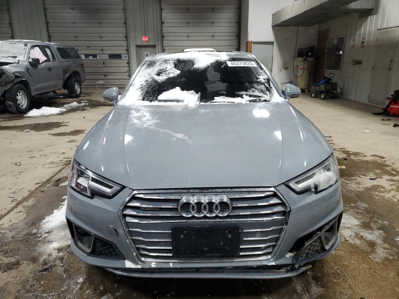 2019 Audi A4 VIN WAUENAF45KA012372 Copart auction photo, vandalism damage thumbnail 5