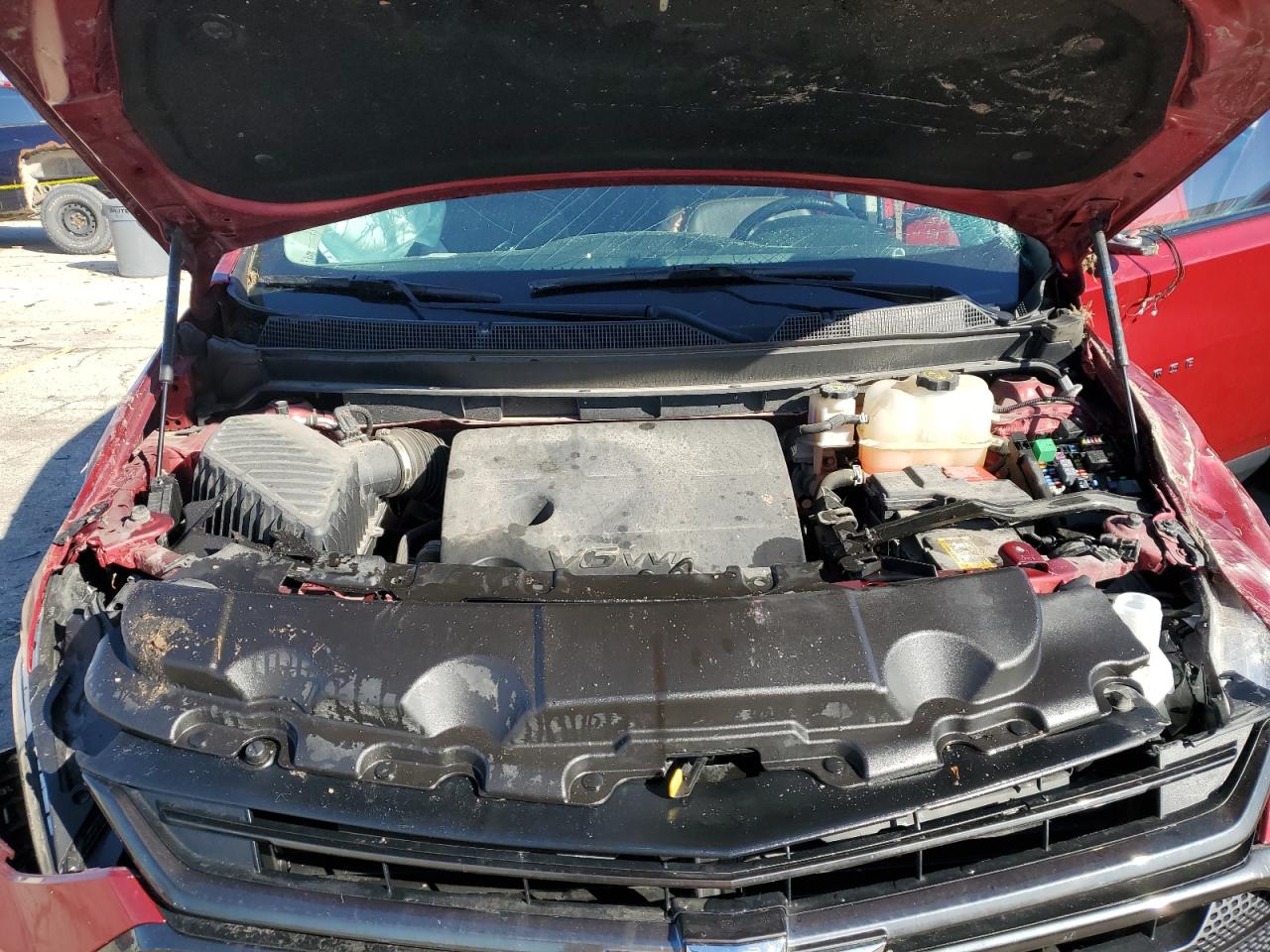 2019 Chevrolet Traverse VIN 1GNERJKWXKJ287807 Copart auction photo, rollover damage thumbnail 11