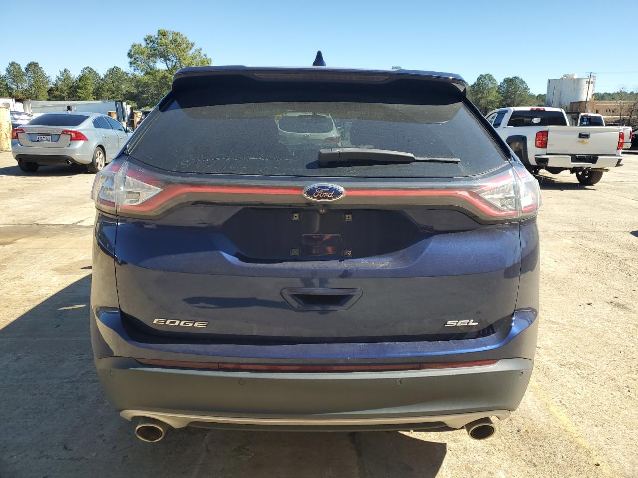 2016 Ford Edge VIN 2FMPK3J89GBB70442 Copart auction photo, front end damage thumbnail 6