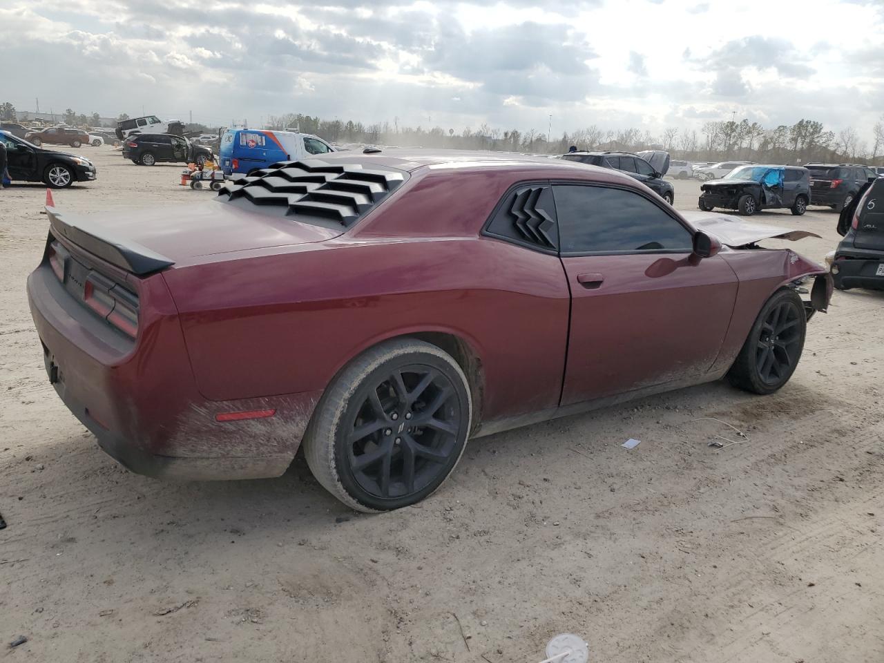2020 Dodge Challenger VIN 2C3CDZJG1LH214565 Copart auction photo, front end damage thumbnail 3