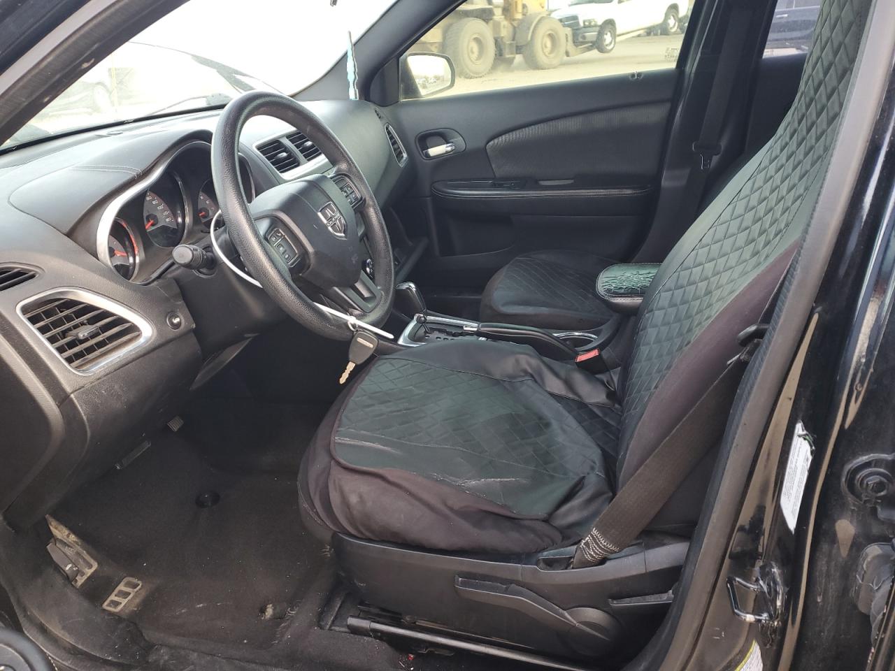 2013 Dodge Avenger VIN 1C3CDZAB3DN610803 Copart auction photo, front end / undercarriage damage thumbnail 7