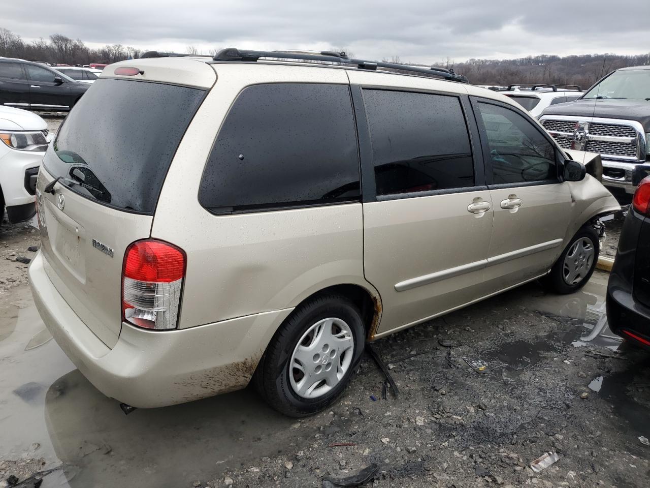 2001 Mazda MPV VIN JM3LW28G410200381 Copart auction photo, front end damage thumbnail 3