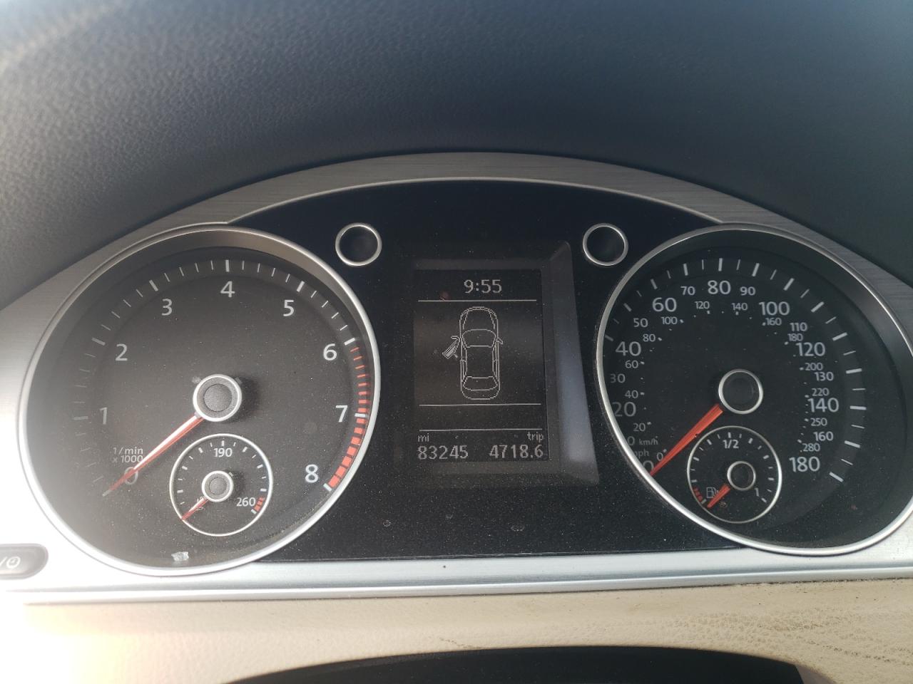 2014 Volkswagen Passat CC VIN WVWBP7AN5EE540798 Copart auction photo, biohazard/chemical / all over damage thumbnail 9