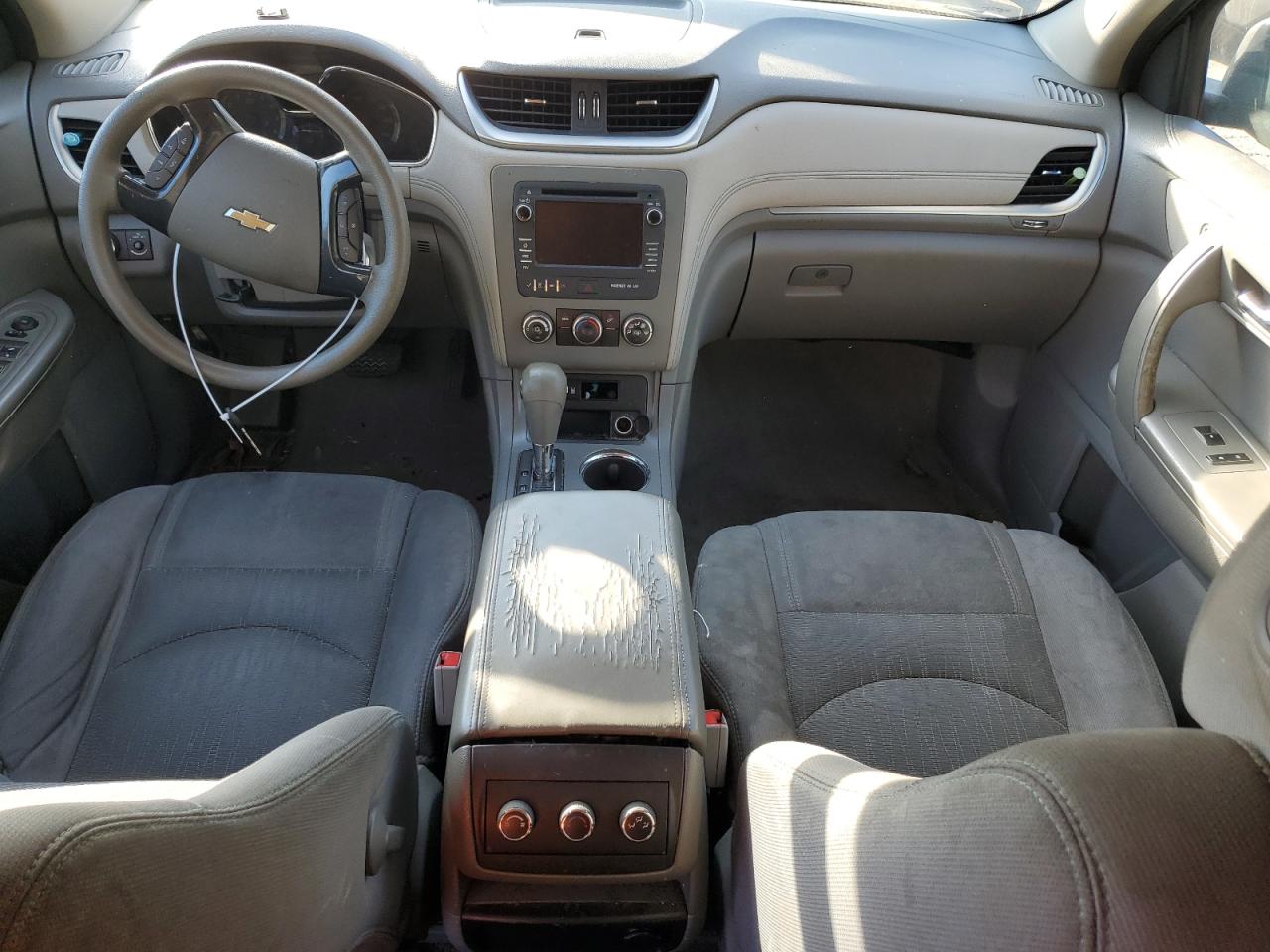 2013 Chevrolet Traverse VIN 1GNKRFED7DJ138400 Copart auction photo, front end damage thumbnail 9
