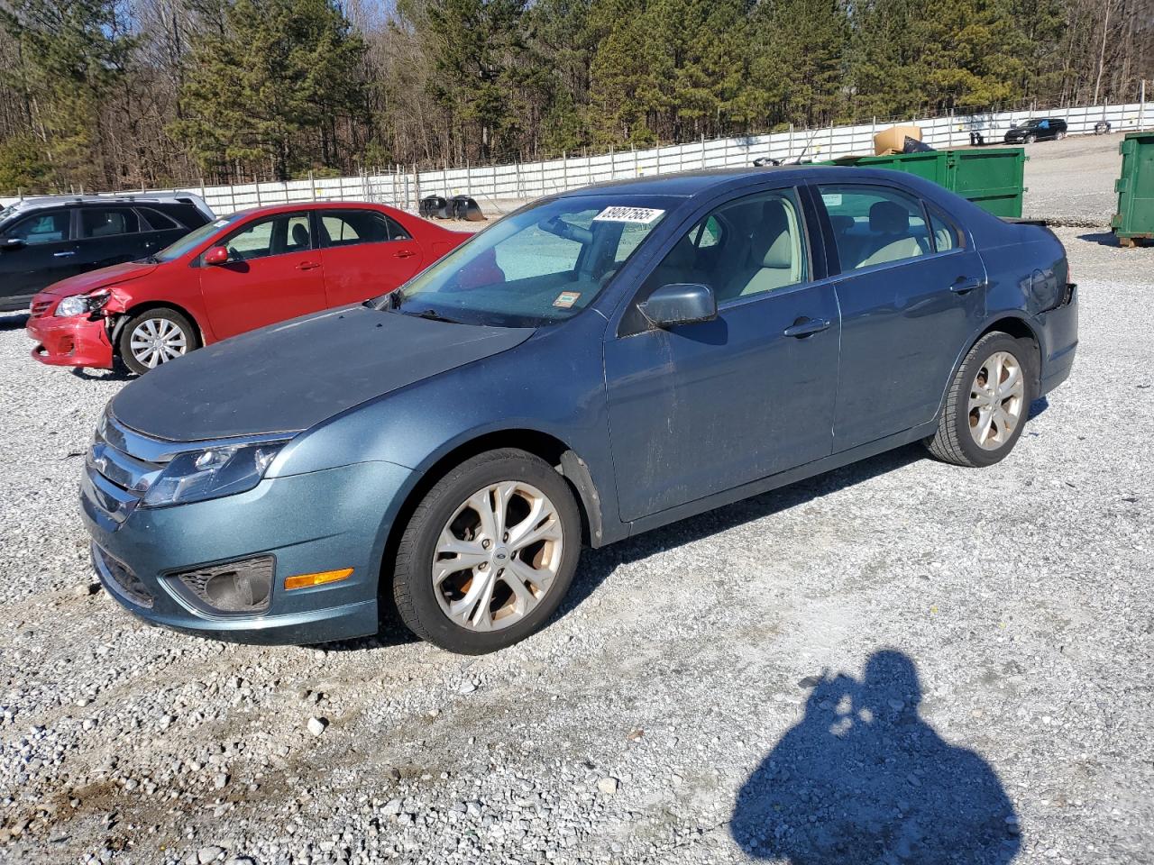 2012 Ford Fusion VIN 3FAHP0HG8CR368095