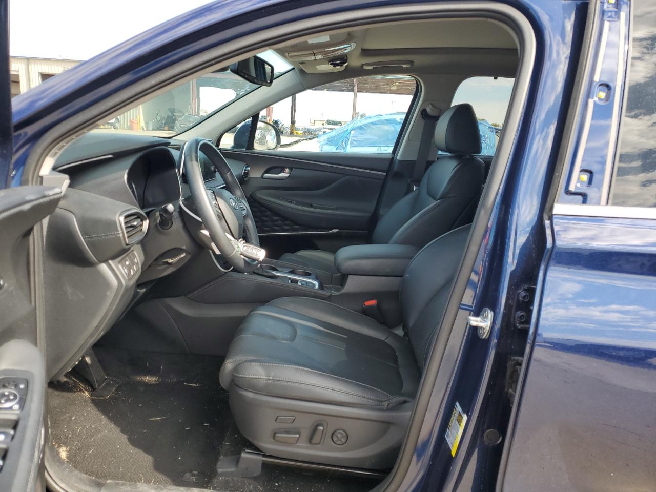 2020 Hyundai Santa Fe VIN 5NMS53AA4LH284434 Copart auction photo, side damage thumbnail 7