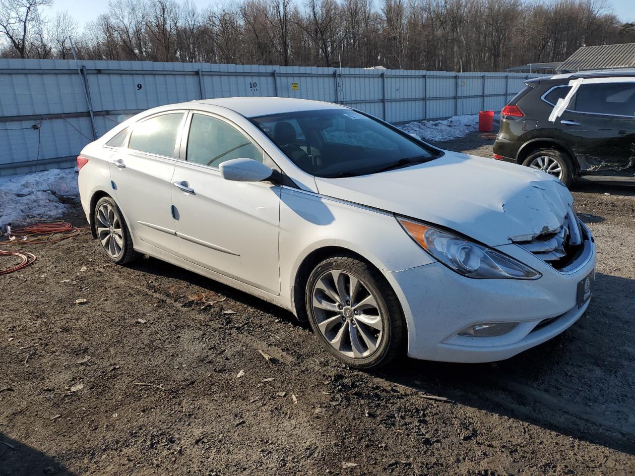 2012 Hyundai Sonata VIN 5NPEC4ABXCH413040 Copart auction photo, front end damage thumbnail 4