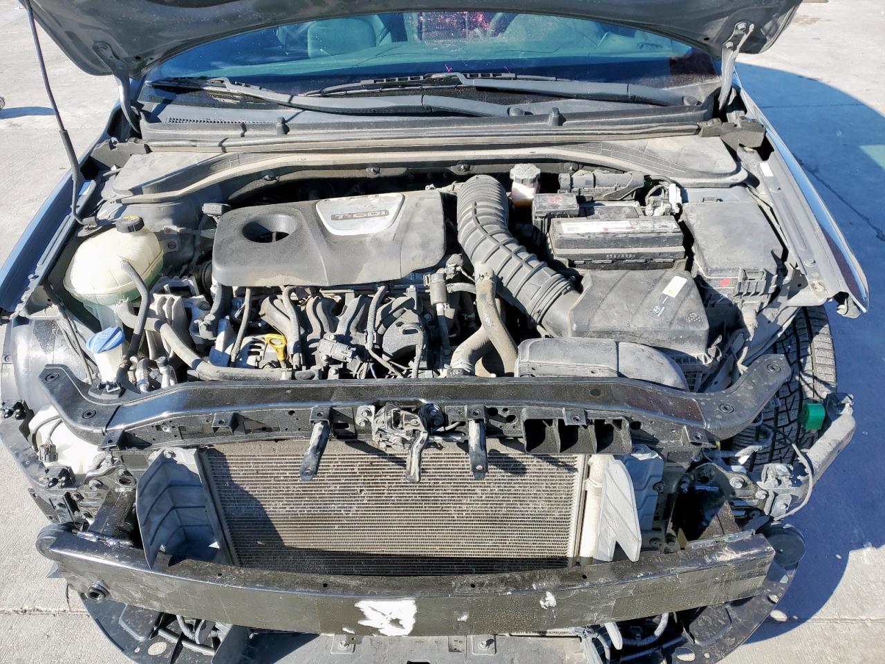 2017 Hyundai Elantra VIN KMHD04LB6HU360329 Copart auction photo, front end / rear end damage thumbnail 11