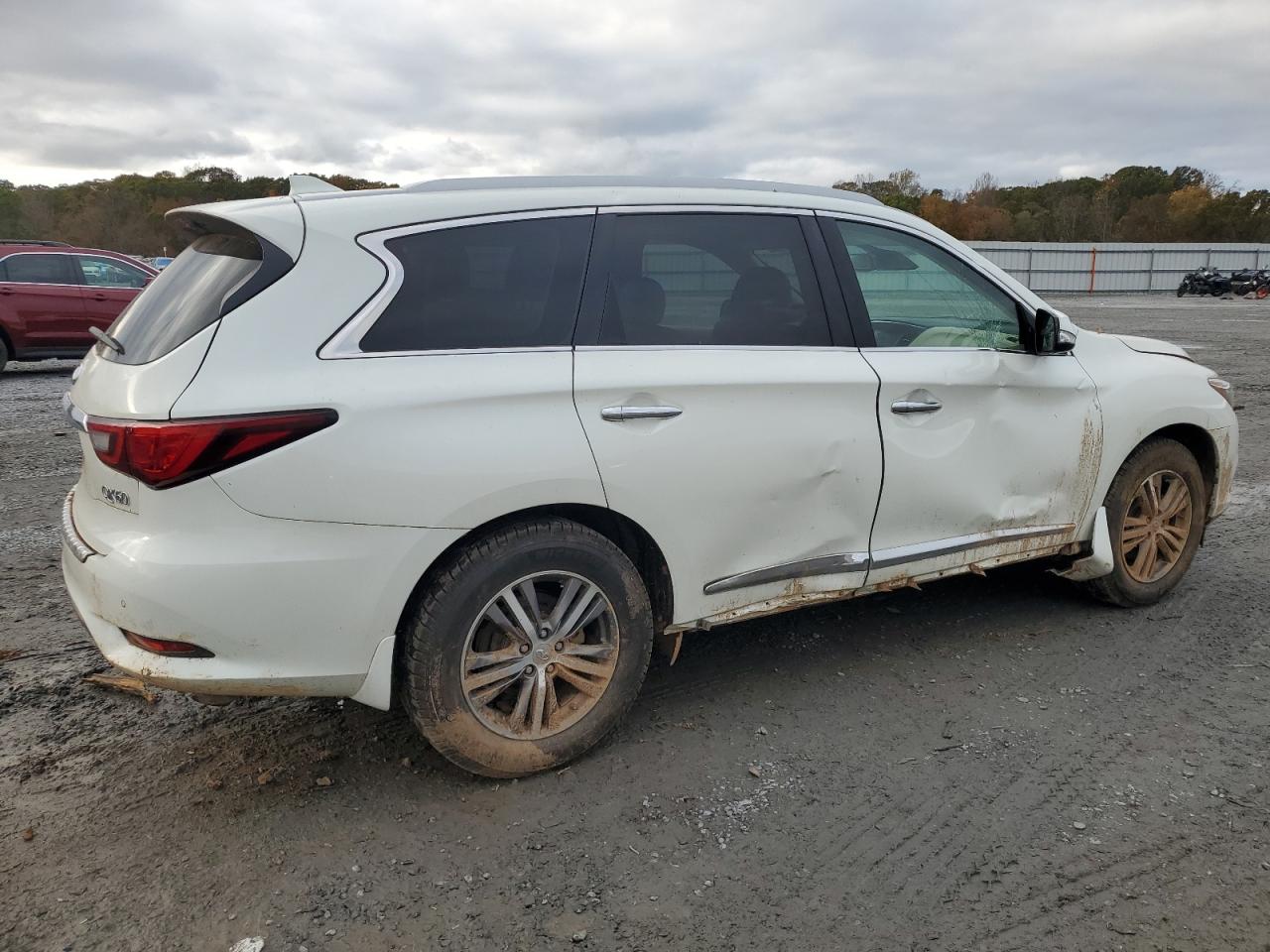 2020 Infiniti QX60 VIN 5N1DL0MM8LC502114 Copart auction photo, water/flood / minor dent/scratches damage thumbnail 3