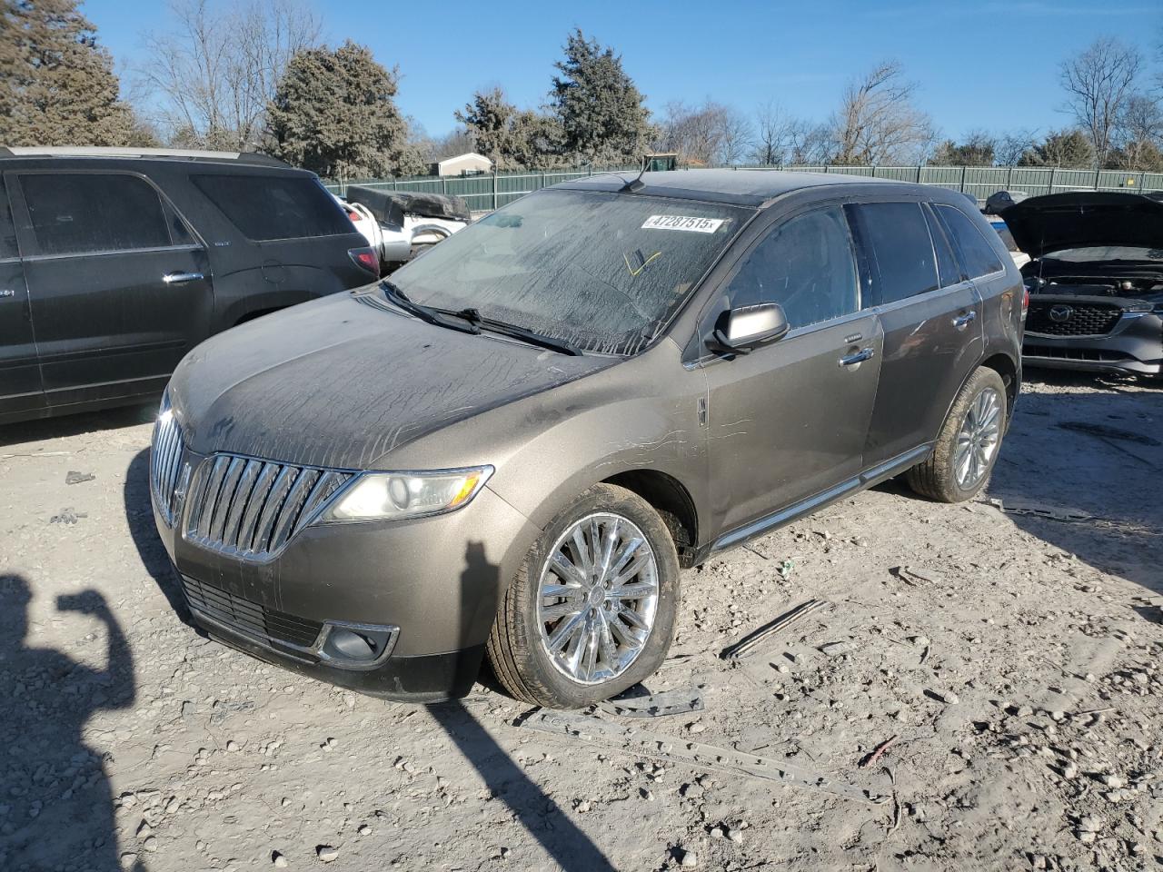 2012 Lincoln MKX VIN 2LMDJ6JK6CBL18256 - Copart auction photo